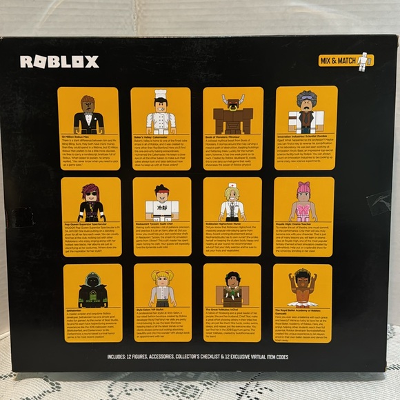 Roblox Celebrity Collection Series 3 12 Figures With 12 Exclusive Virtual Codes - Picture 2 of 2
